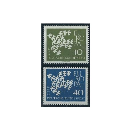 Niemcy - Nr 367 - 68 1961r - CEPT