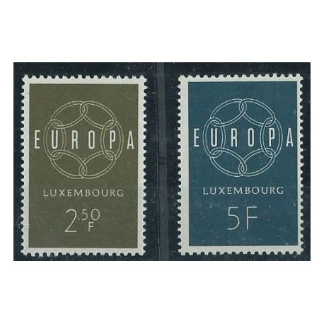 Luxemburg - Nr 609 - 10 1959r - CEPT