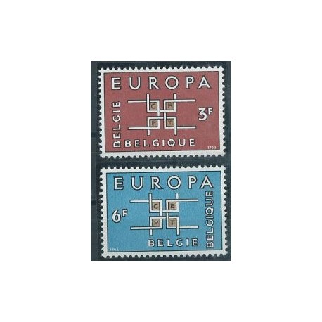 Belgia - Nr 1320 - 21 1963r - CEPT