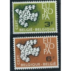 Belgia - Nr 1253 - 54 1961r - CEPT