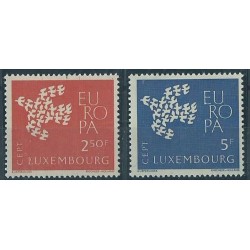 Luxemburg - Nr 647 - 48 1961r - CEPT