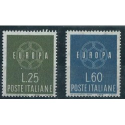 Włochy - Nr 1055 - 56 1959r - CEPT