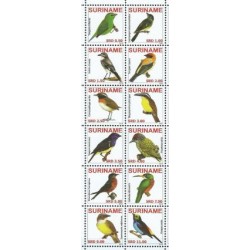 Surinam - Nr 2393 - 04 2010r - Ptaki