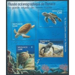 Monako - Bl 118 2016r - Fauna morska - Gady
