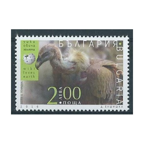 Bułgaria - Nr 5273 2016r - Ptaki