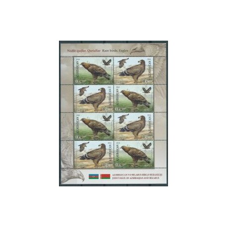 Azerbejdżan - Nr 1159 - 60 Klb 2016r - Ptaki