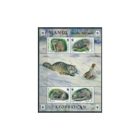 Azerbejdżan - Nr 1175 - 78 Klb 2016r - WWF - Ssaki