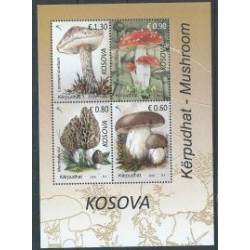 Kosovo - Bl 38 2016r - Grzyby