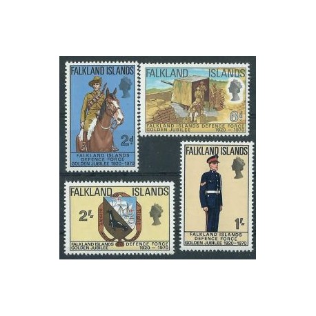 Falklandy - Nr 183 - 86 1970r - Militaria - Koń