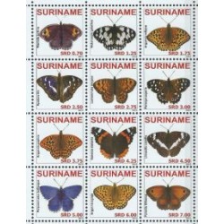 Surinam - Nr 2380 - 91 2010r - Motyle