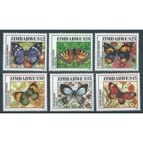 Zimbabwe - Nr 716 - 21 001r - Motyle