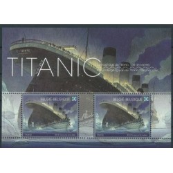 Belgia - Bl 168 2012r - Marynistyka - Titanic