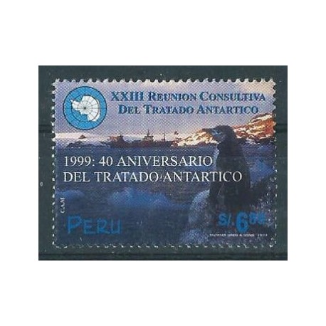 Peru - Nr 1694 1999r - Ptaki - Marynistyka
