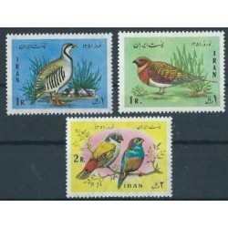 Iran - Nr 1552 - 54 1972r - Ptaki
