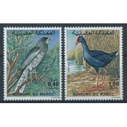 Maroko - Nr 852 - 53 1976r - Ptaki