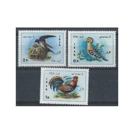 Iran - Nr 1502 - 04 1971r - Ptaki