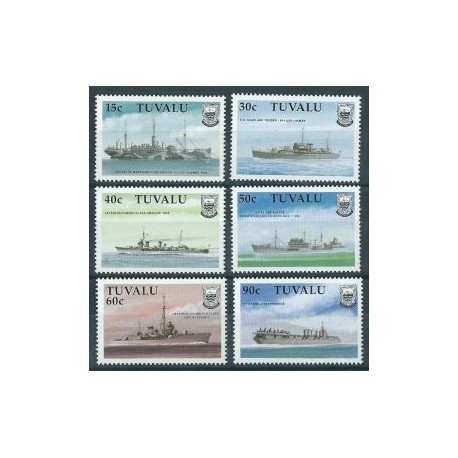 Tuvalu - Nr 564 - 69 1990r - Marynistyka - Militaria
