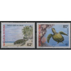 Wallis & Futuna - Nr 717 -18 1997r - Fauna morska - Gady