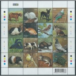 Malta - Nr 1435 - 50 Klb 2006r - Ptaki - Ssaki