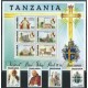 Tanzania - Chr 145 1990r - Papież