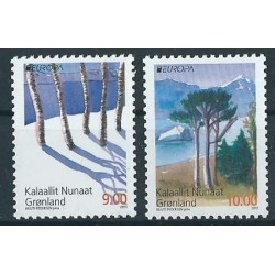 Grenlandia - Nr 578 - 79 2011r - CEPT - Drzewa