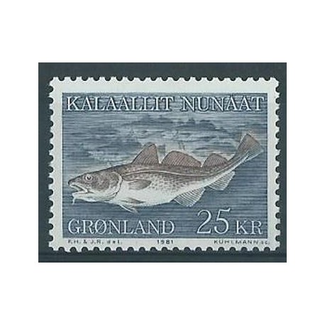 Grenlandia - Nr 129 1981r - Ryba