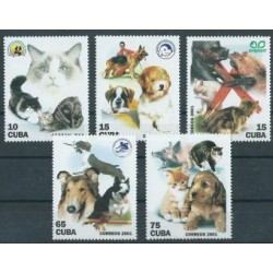 Kuba - Nr 4345 - 49 2001r - Psy - Koty