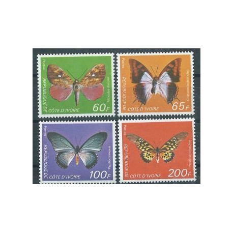 Wybrzeże Kości Słoniowej - Nr 558 - 611978r - Motyle