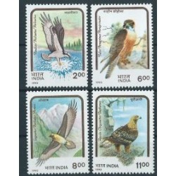 Indie - Nr 1375 - 78 1992r - Ptaki