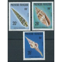 Polinezja Fr - Nr 291 - 93 1979r - Muszle