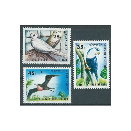 Polinezja Fr - Nr 314 - 16 1980r - Ptaki