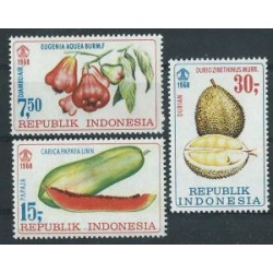 Indonezja - Nr 623 - 25 1968r - Owoce