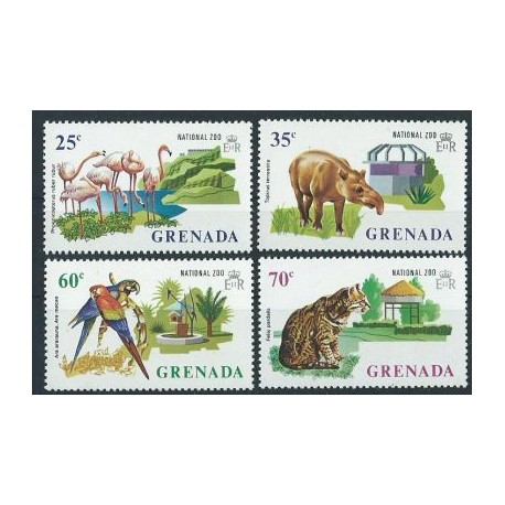 Grenada - Nr 508 - 11 1973r - Ptaki - Kot