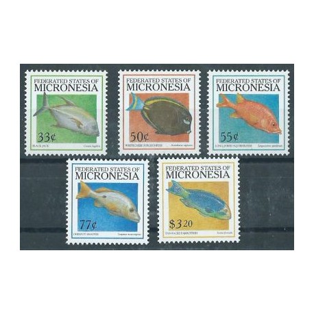 Mikronezja - Nr 696 - 00 1999r - Ryby