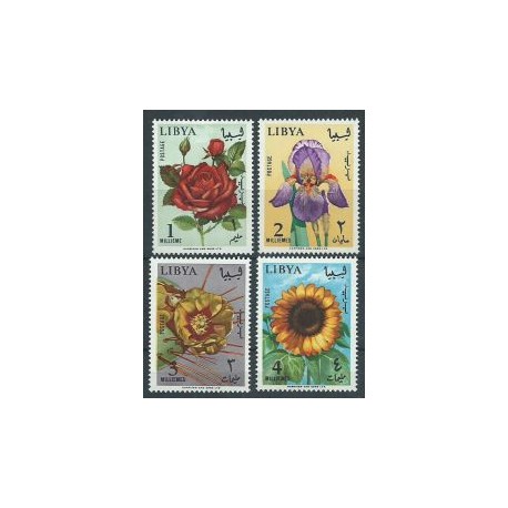 Libia - Nr 193 - 96 1965r - Kwiaty