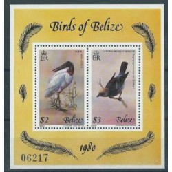 Belize - Bl 19 1980r - Ptaki