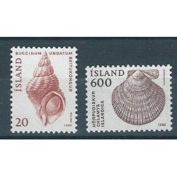 Islandia - Nr 576 - 77 1982r - Muszle