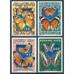 Burkina Faso - Nr 1410 - 13 1996r - Motyle
