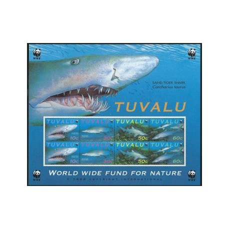 Tuvalu - Nr 862 - 65 Klb  Ryby