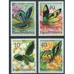 Papua N G - Nr 288 - 91 1975r - Motyle