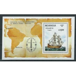 Nikaragua - Bl 140 1981r - Marynistyka