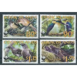 Wyspy Cooka - Nr 1540 - 43 2005r - WWF - Ptaki