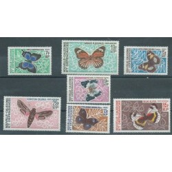 Nowa Kaledonia - Nr 438 - 44 1967r - Motyle