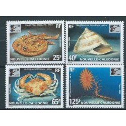 Nowa Kaledonia - Nr 1066 - 69 1996r - Ryba - Muszla
