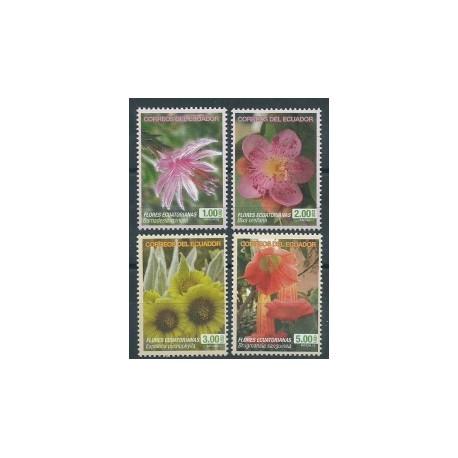 Ekwador - Nr 3367 - 70 2012r - Kwiaty