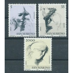 San Marino - Nr 1162 - 64 1978r - Malarstwo