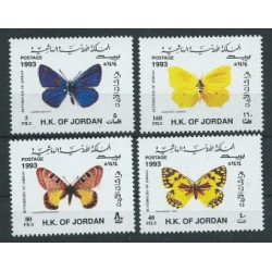 Jordania - Nr 1510 - 13 1993r - Motyle