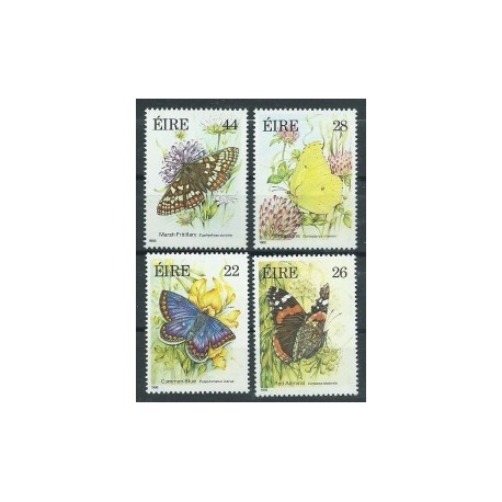 Irlandia - Nr 559 - 62 1985r - Motyle
