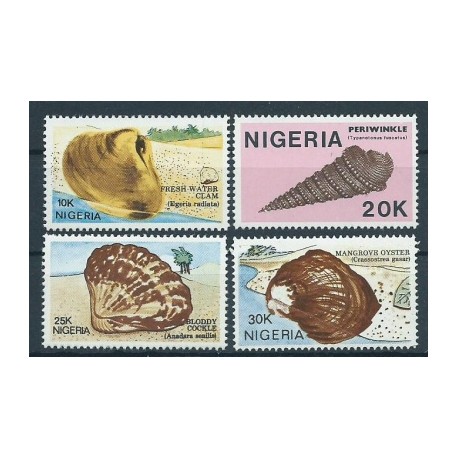 Nigeria - Nr 499 - 02 1987r - Muszle