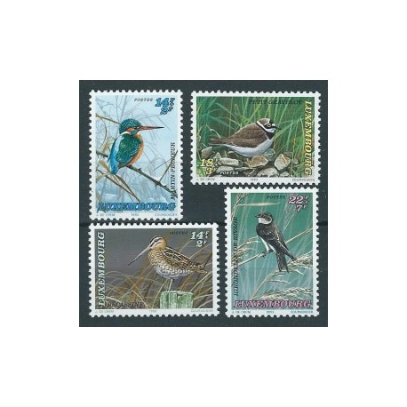 Luxemburg - Nr 1330 - 33 1993r - Ptaki
